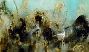 Nijigen, 140 x 130 cm, oil on canvas. Fernando Velazquez