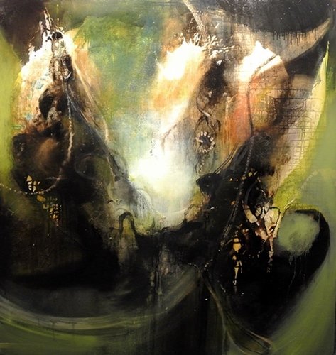 Rey 155 x 145 cm Oil on canvas 2014