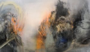 Distant Light - 50 x 120 cm, Oil on canvas, 2017