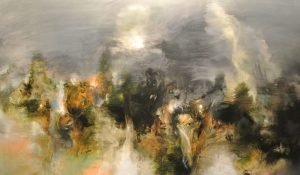 Sombras - 100 x 160 cm, Oil on canvas, 2017