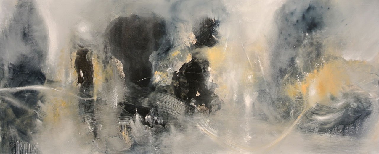 Mist,-Light-and-Stones-50-x-120-cm-Oil-on-canvas