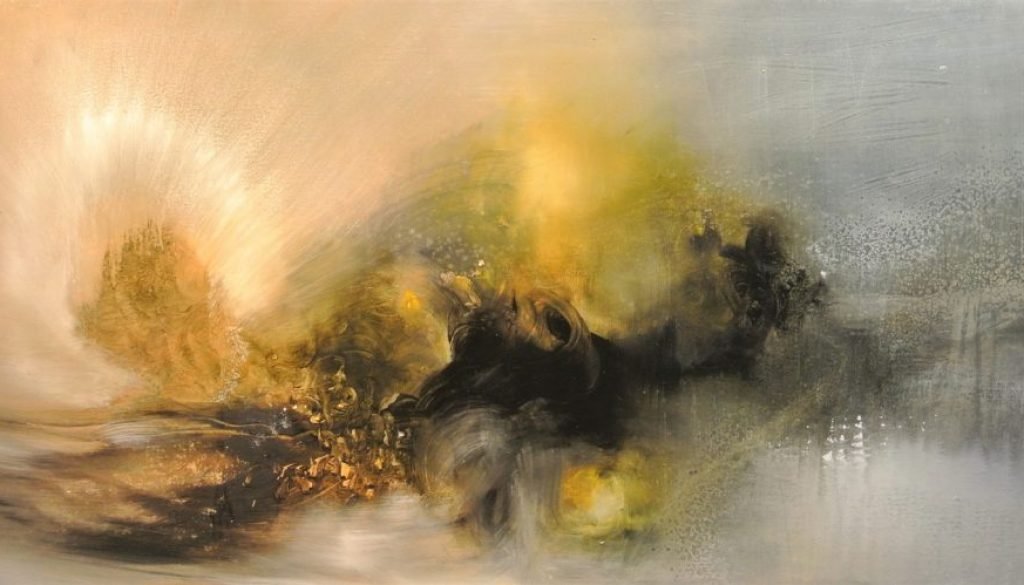 Fernando in Jackson's Painting Prize 2nd Round