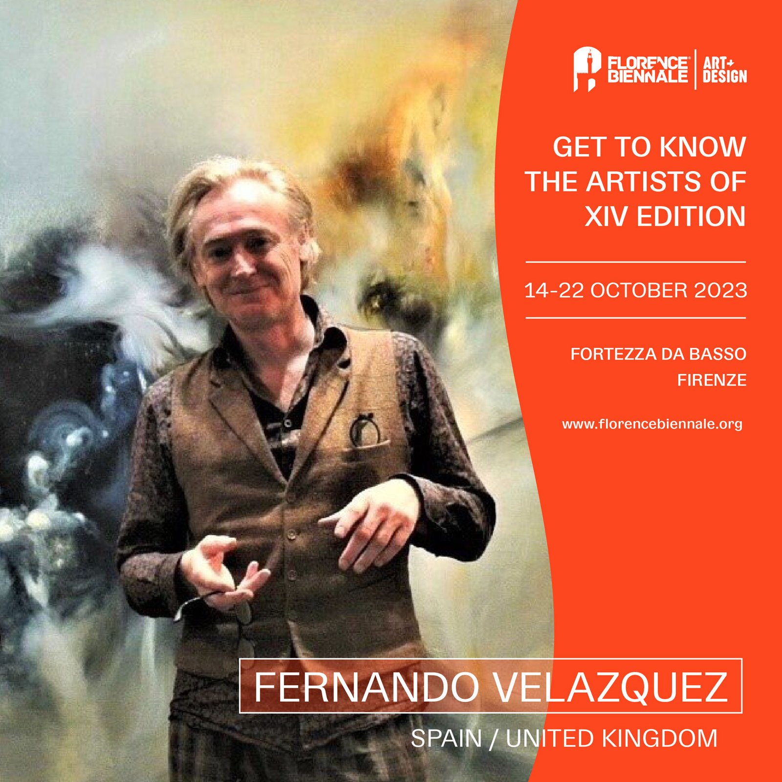 Fernando at Florence Biennale 2023